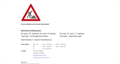 Desktop Screenshot of kardiologie-ffb.de